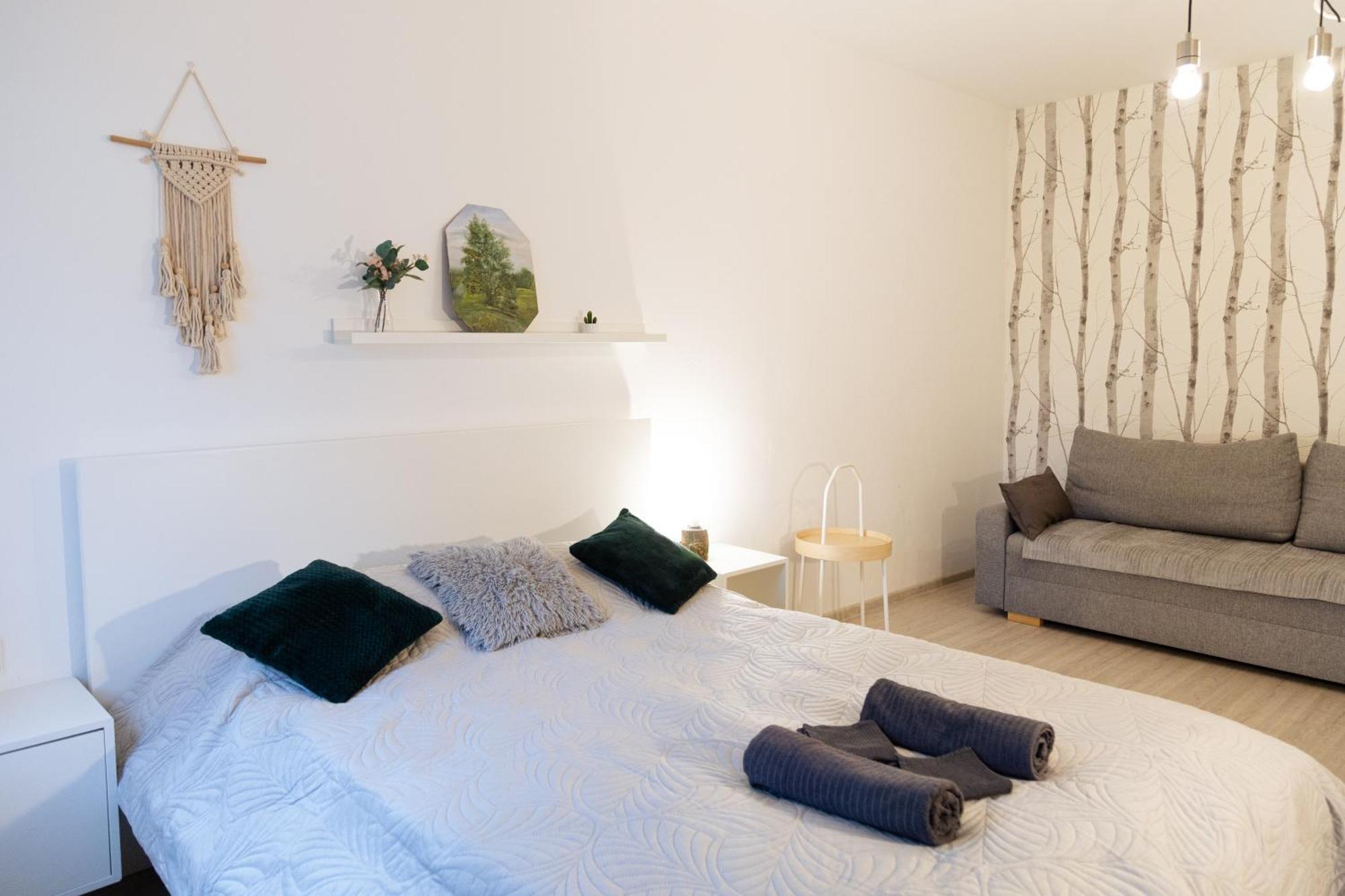 Visaginas Flat White Apartamento Exterior foto
